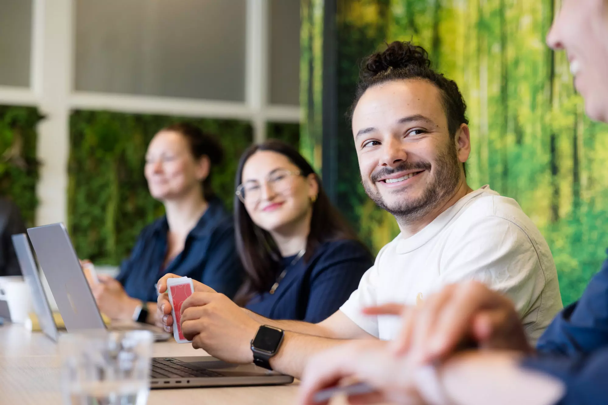 It-professionals aan het werk voor onze bewoners